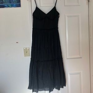 Ann Taylor Black summer dress